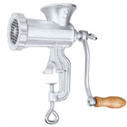 Moedor De Carne Manual N° 8 Mm Em Ferro Fundido Pintado