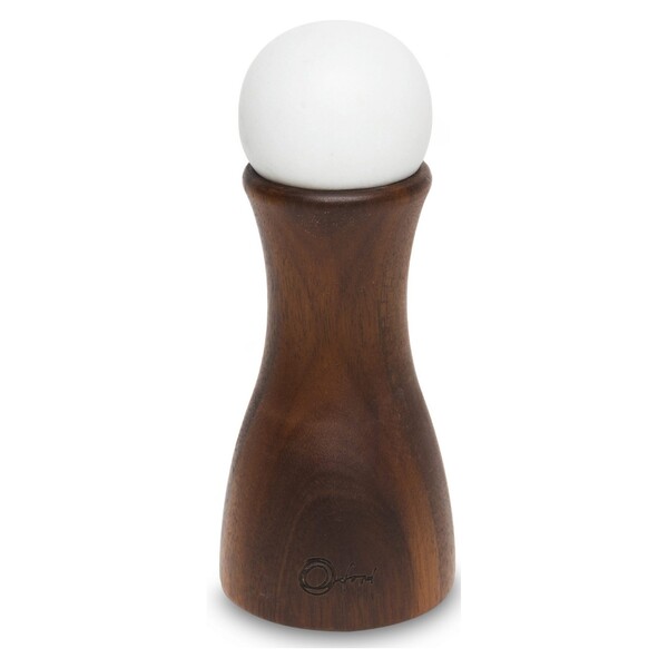 Moedor De Pimenta Em Madeira E Mármore 15,3cm - Oxford