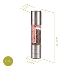 Moedor De Pimenta Sal E Temperos 2 Em 1 Cerâmico Biscuitt Tas