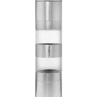 Moedor De Sal E Pimenta Realce Duplo Em Aco Inox E Acrilico C