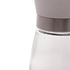 Moedor De Tempero Lyor Vidro Com Tampa Branca 170ml - 7505