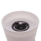 Moedor De Tempero Lyor Vidro Com Tampa Branca 170ml - 7505