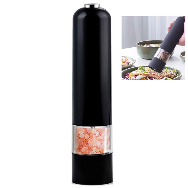 Moedor Eletrico Tempero Sal Pimenta  Cozinha Refeiçao Automat