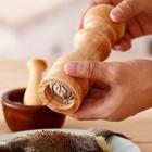 Moedor Em Madeira Natural Para Pimenta E Sal Grosso Paris