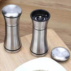Moedor Manual De Pimenta Do Reino E Sal Grosso Em Aço Inox