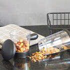 Moedor Triturador De Grãos Inox E Acrílico Manual