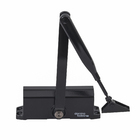 Mola Aérea para Porta 180° Alumínio Preto Dorma