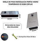 Mola De Piso Hidraulica Porta Vidro Temperado Blindex Santa M