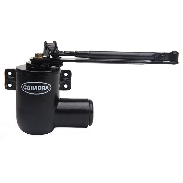 Mola Hidráulica Aérea Coimbra 453 Preto - para portas de até