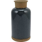 Moldova Garrafa Decorativa 31x16x16cm Cerâmica Azul