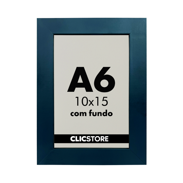 Moldura 10x15cm Com Fundo Para Quadros Diplomas Certificados