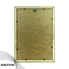 Moldura 20x25cm Com Fundo Sem Vidro Carvalho