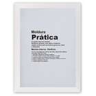 Moldura 30x40cm I Branco Pratika Kapos