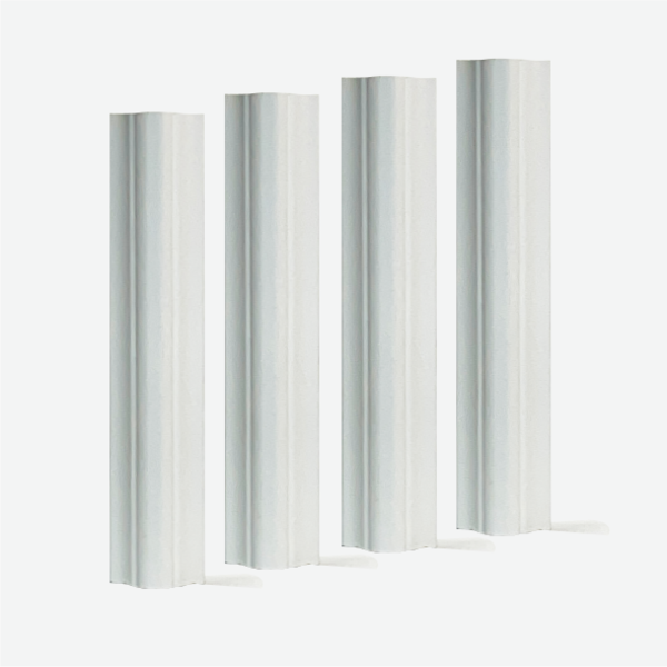 Moldura 3cm Adorno Central (kit com 04un) Boiserie Rodameio S