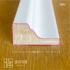 Moldura 3cm Adorno Deslocado (kit com 04un) Boiserie Rodameio