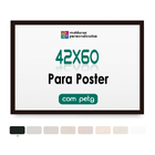 Moldura 42x60cm A2 Para Imagem Poster Foto Arte Com Proteção