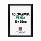 Moldura 50x75 Para Poster Imagem Foto Com Petg