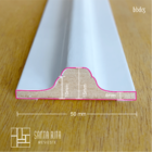 Moldura 5cm Adorno Central (kit com 04un) Boiserie Rodameio S