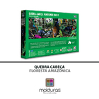Moldura 99,1x30,5 C/ Quebra Cabeça Floresta Amazonica + Petg
