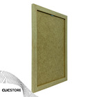 Moldura A4 21x30cm Com Acetato E Fundo Para Quadros Fotos Cer