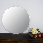 Moldura Aro Para Espelho Redondo Branco 90 Cm