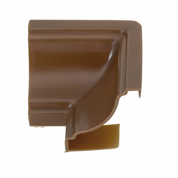 Moldura Cantoneira Interna em PVC Imbuia 4 Peças 0,04x0,04m Permatti