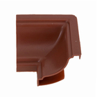 Moldura Cantoneira Interna em PVC Mogno 4 Peças 0,04x0,04 Permatti