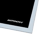 Moldura Com Chapa Vitrocerâmica Antonow 45x65cm Inox Preto