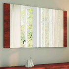 Moldura Com Espelho Star Viero Imbuia