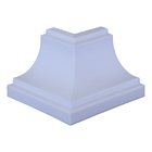 Moldura de Canto Externo Branco Gelo Plastilit