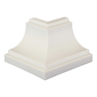 Moldura de Canto Externo Branco Plastilit