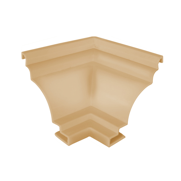 Moldura de Canto Interno Colonial Nogueira Plastilit