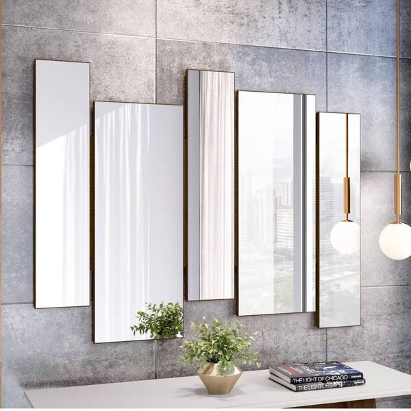 Moldura De Espelhos Isadora Imbuia Tana Decor