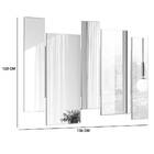 Moldura De Espelhos Isadora Off White Tana Decor