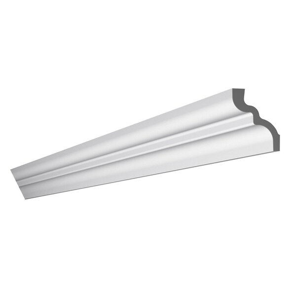 Moldura De Teto Rodateto De Poliestirenom7metro Linear - Caix