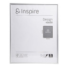 Moldura Design Prata 40x50cm Inspire