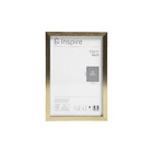 Moldura Glam Brass Dourado 10x15cm Inspire