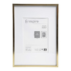 Moldura Glam Brass Dourado 21x29,7cm Inspire