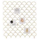 Moldura Grade Palmet Metal Dourada 45x50cm Inspire