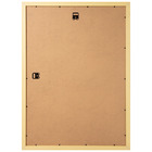 Moldura Insdustrial Walnut Dourado 50x70cm Inspire