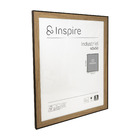 Moldura Insdustrial Walnut Marrom 40x50cm Inspire