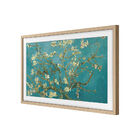 Moldura Para Smart Tv 32" The Frame Bege Amadeirado