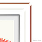 Moldura Para Smart Tv 55" The Frame Cor Branco Estilizado