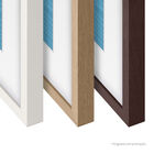 Moldura Para Smart Tv 65" The Frame Cor Bege Amadeirado