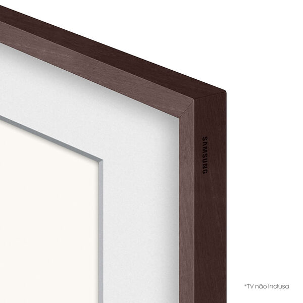 Moldura Para Smart Tv 65'' The Frame Cor Marrom