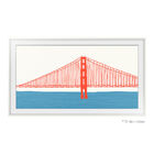 Moldura Para Smart Tv The Frame Samsung 43" Branca - Vg-scfa4