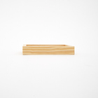 Moldura para telas 10x15 em madeira pinus com acabamento em v