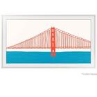 Moldura Para Tv The Frame Samsung 65" Branco - Vg-scfa65wtbru