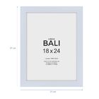 Moldura Pronta Bali Branco Madeira Pinus para Fotos de 18x24cm