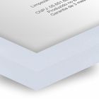 Moldura Pronta Bali Branco Madeira Pinus para Fotos de 50x70cm